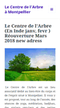 Mobile Screenshot of centredelarbre.fr
